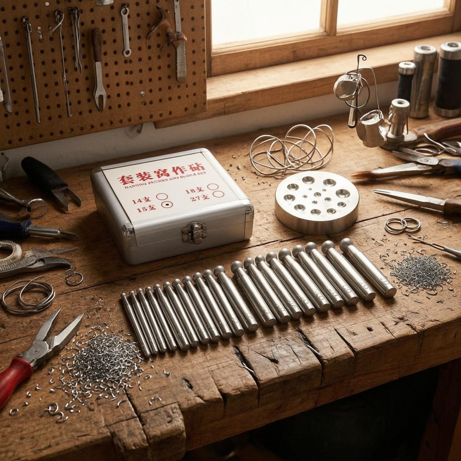 Jewelry Making Anvil - Metal Forming Anvil Dapping Block Punch