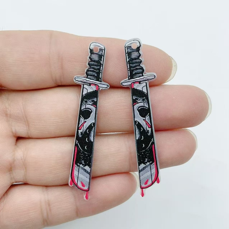 10 pieces of acrylic jewelry H - Jewelry Making Accessories ulasan dan harga