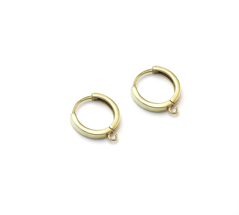 10pcs Brass Ear Hoops, Leverba - Jewelry Making Accessories ulasan dan harga
