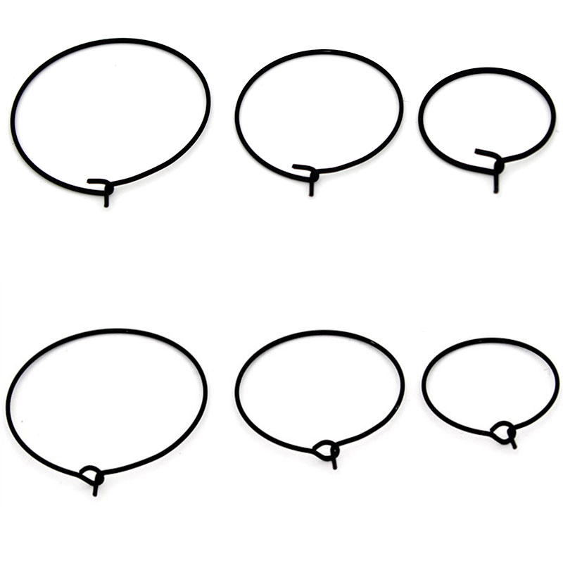 20Pcs 20mm 25mm 30mm Stainless - Jewelry Making Earring Supplies ulasan dan harga