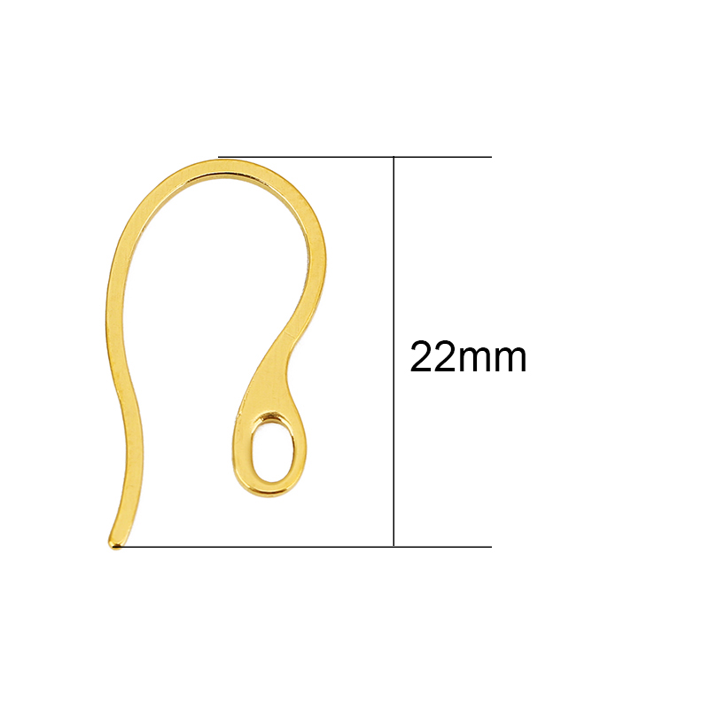 20pcs Hypoallergenic Stainless - Jewelry Making Earring Supplies ulasan dan harga