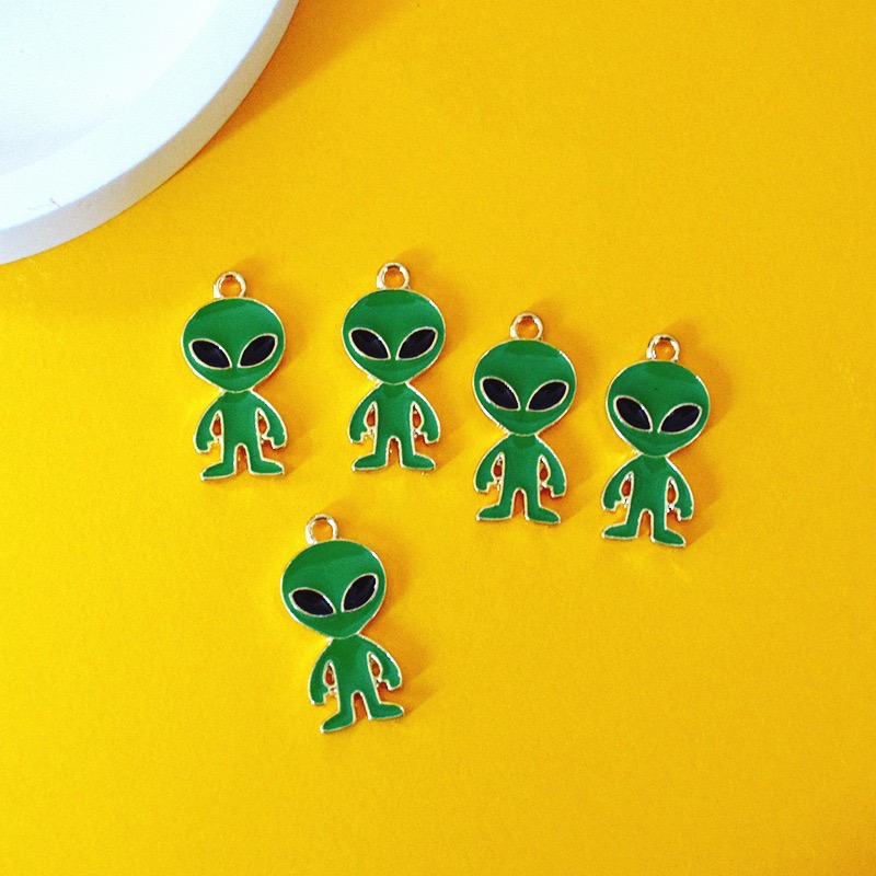 10pcs Simple Alien Alloy Drip  - Jewelry Making Accessories ulasan dan harga