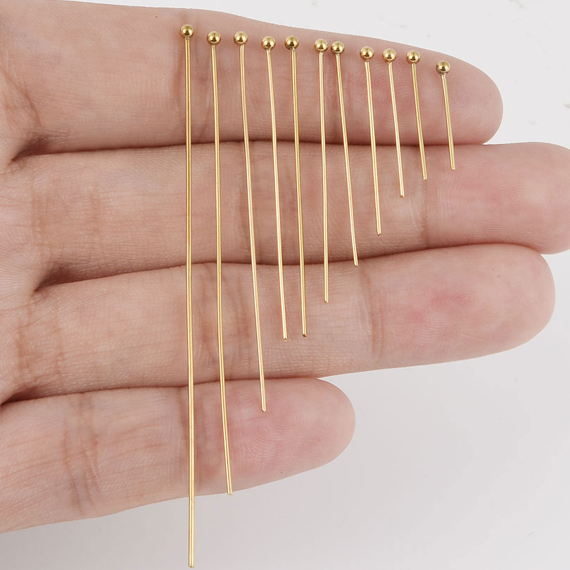 200pcs Ball Head Pins Stainles - Jewelry Making Head Pins ulasan dan harga