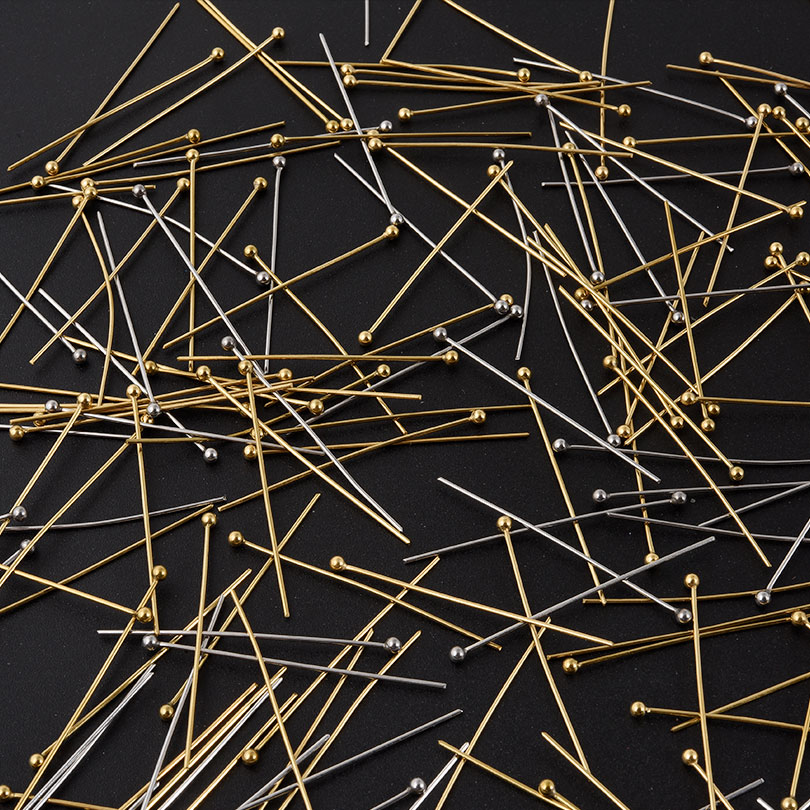 200pcs Ball Head Pins Stainles - Jewelry Making Head Pins ulasan dan harga