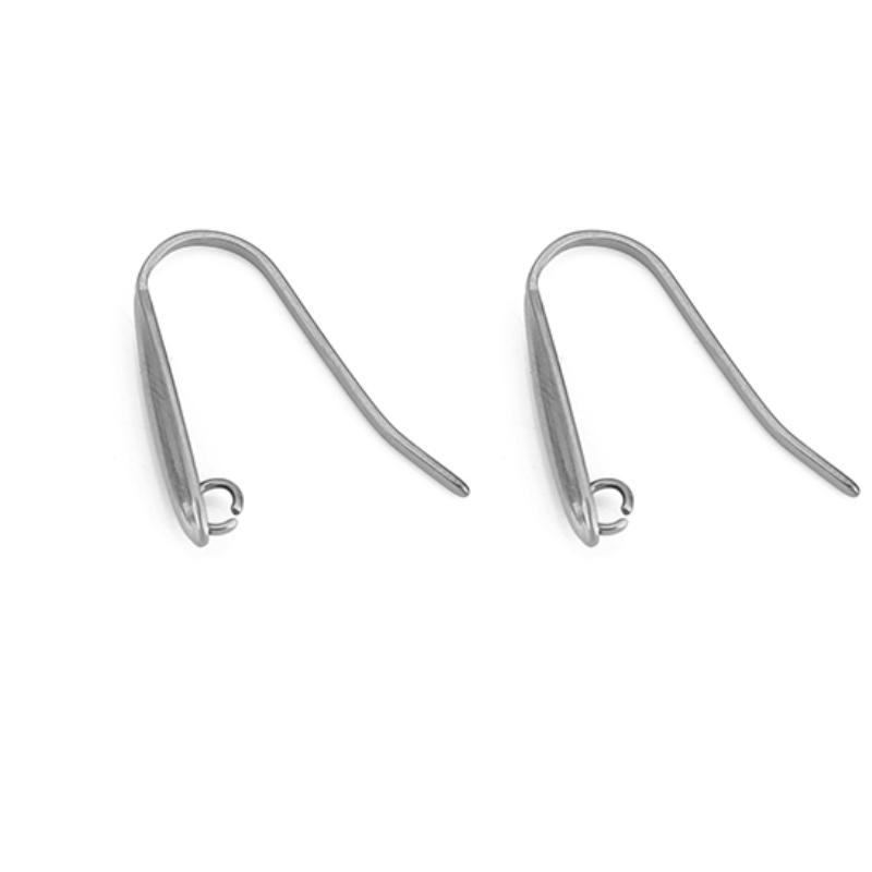 10pcs Never Fade Stainless Ste - Jewelry Making Earring Supplies ulasan dan harga
