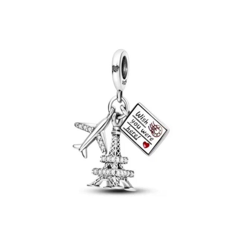 Travel Series Original Charms  - Jewelry Making Paris ulasan dan harga