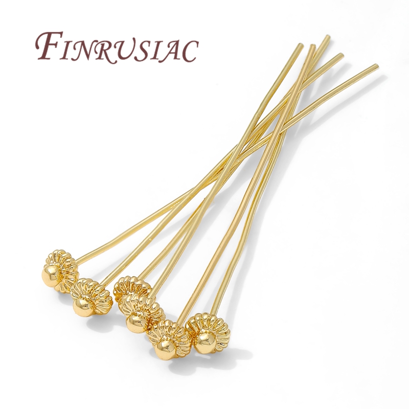 10/20Pcs/Lot 18K Gold-plated P - Jewelry Making Earring Supplies ulasan dan harga