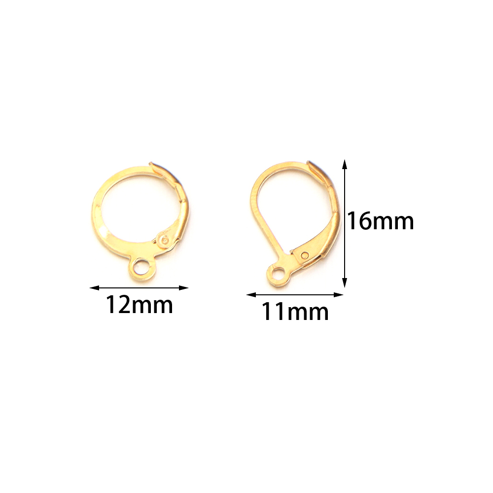 20pcs/lot Stainless Steel Ear  - Jewelry Making Earring Supplies ulasan dan harga