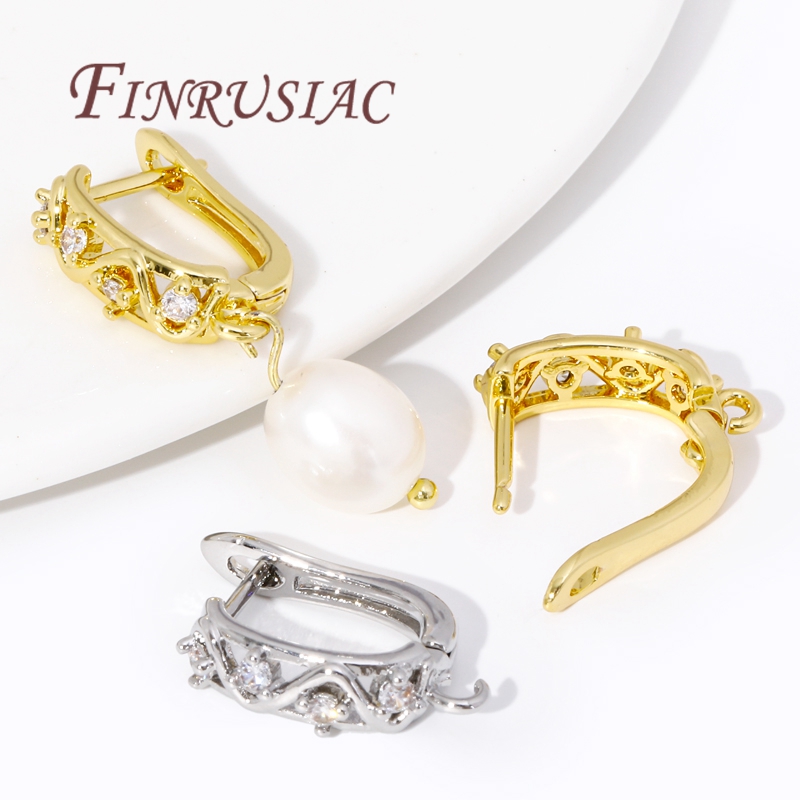 18K Gold Plated Earwires Faste - Jewelry Making Earring Supplies ulasan dan harga