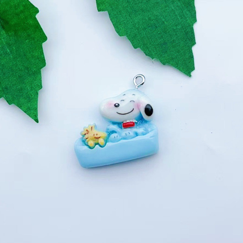 12pcs resin cartoon dog pendan - Jewelry Making Accessories ulasan dan harga