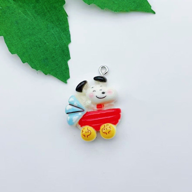 12pcs resin cartoon dog pendan - Jewelry Making Accessories ulasan dan harga