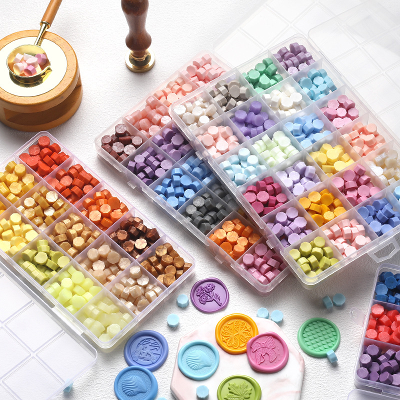 Retro Sealing Wax Beads Plant  - Jewelry Making Wax ulasan dan harga