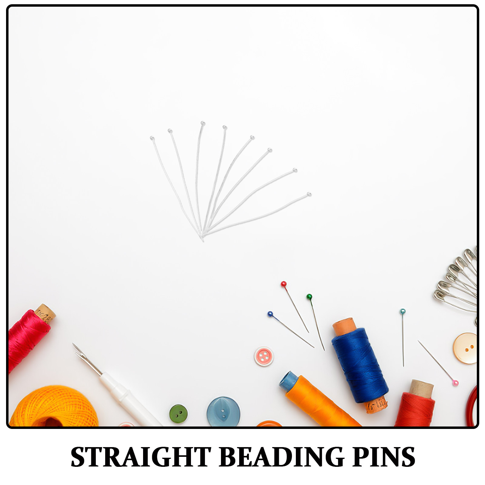200Pcs Ball Head Pins Stainles - Jewelry Making Head Pins ulasan dan harga