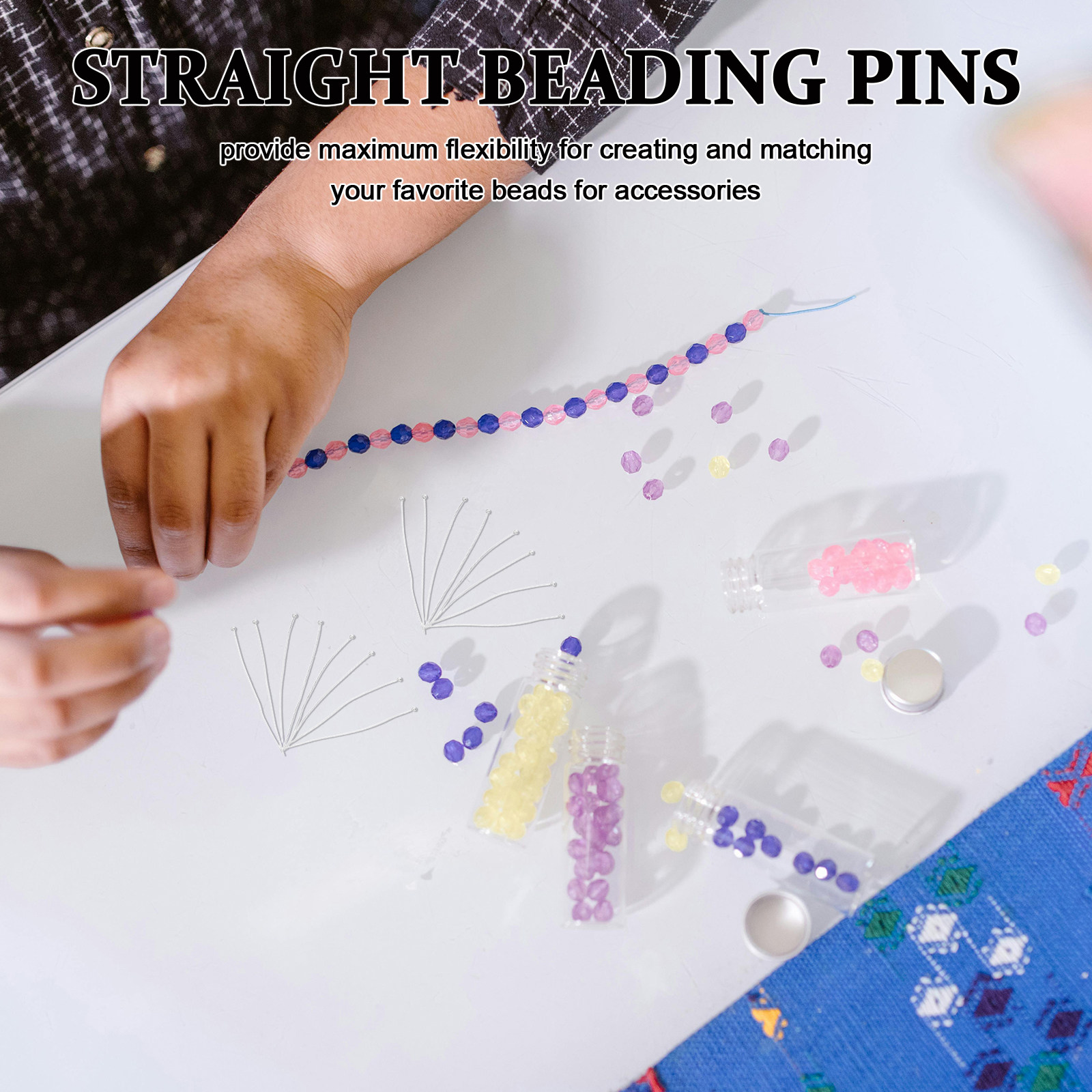 200Pcs Ball Head Pins Stainles - Jewelry Making Head Pins ulasan dan harga