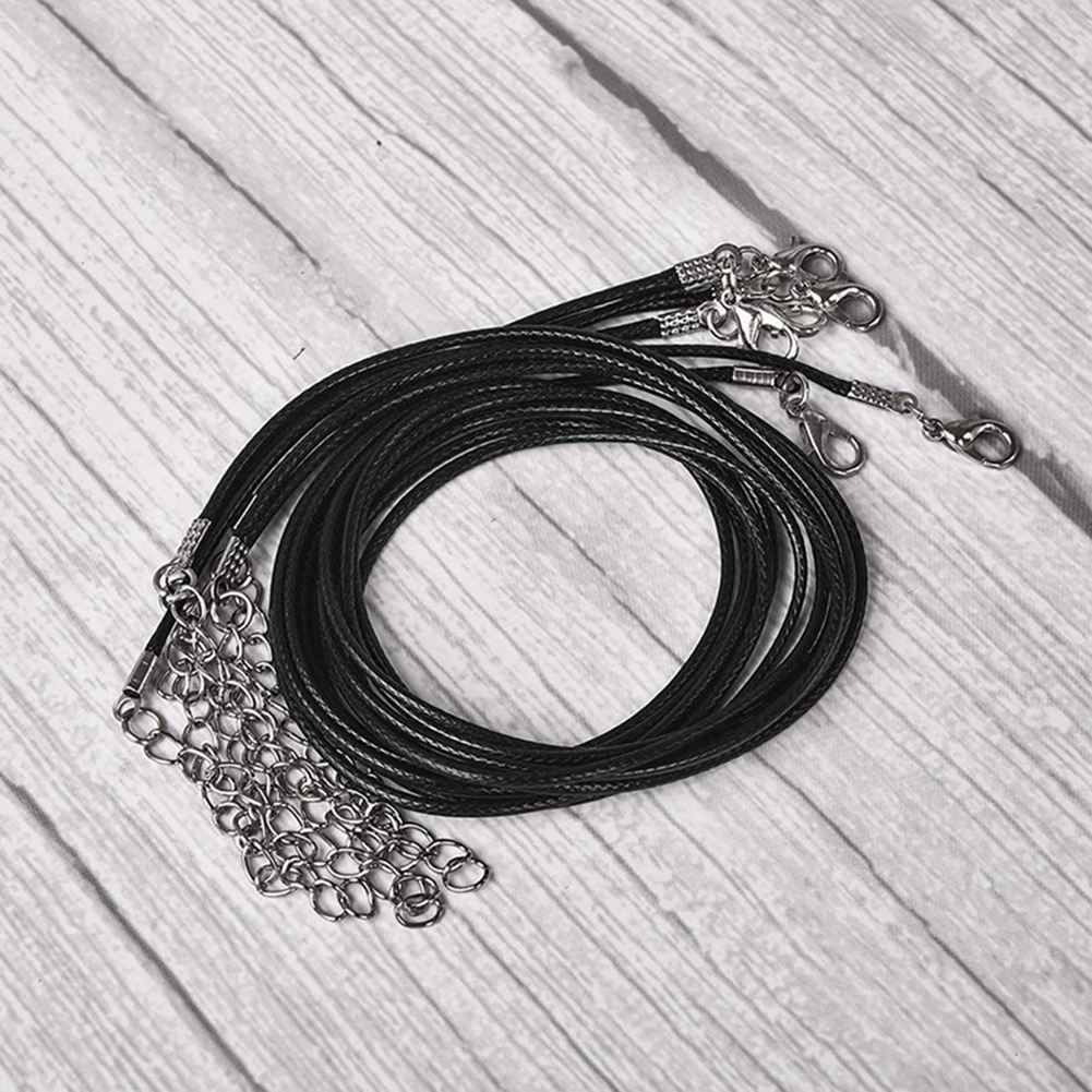 40 Pieces 20 Inches Black Waxe - Jewelry Making Wax ulasan dan harga