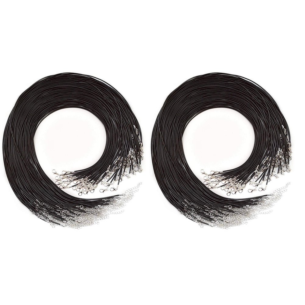 40 Pieces 20 Inches Black Waxe - Jewelry Making Wax ulasan dan harga