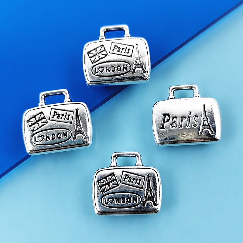 6pcs/Lot 14x17mm Antique Silve - Jewelry Making Paris ulasan dan harga