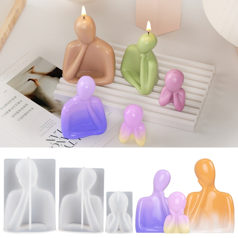3D Family Candle Silicone Mold - Jewelry Making Wax ulasan dan harga