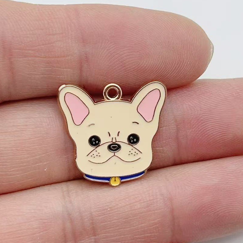12pcs cartoon pet spotted dog  - Jewelry Making Accessories ulasan dan harga