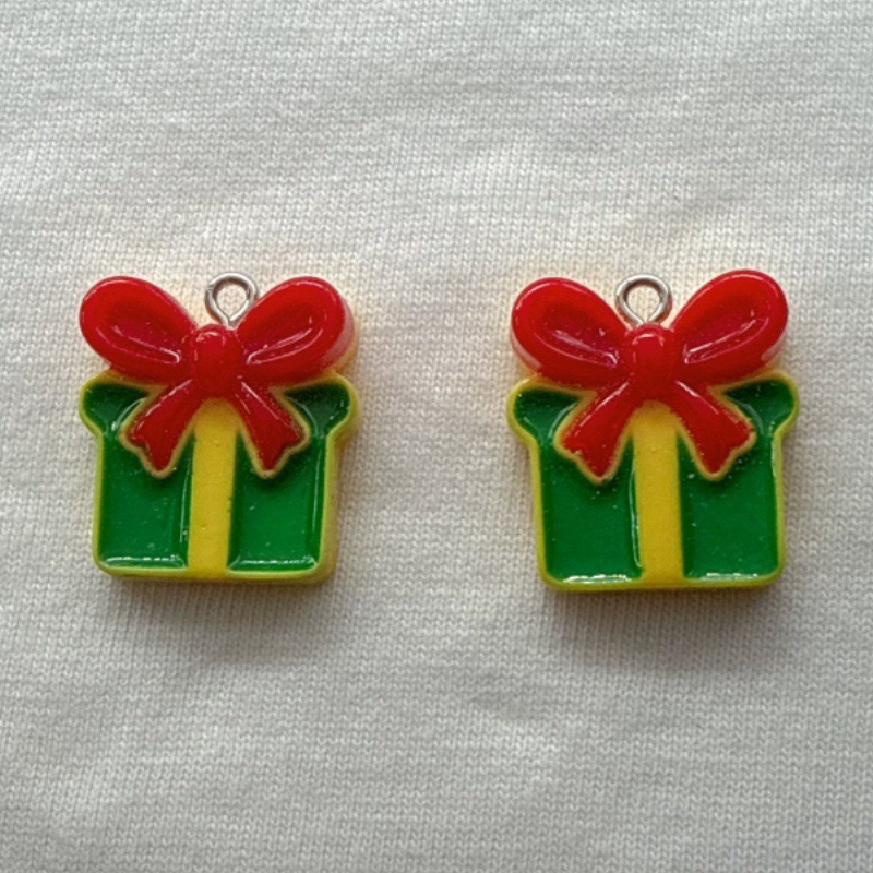 10pcs Christmas Cartoon Series - Jewelry Making Accessories ulasan dan harga