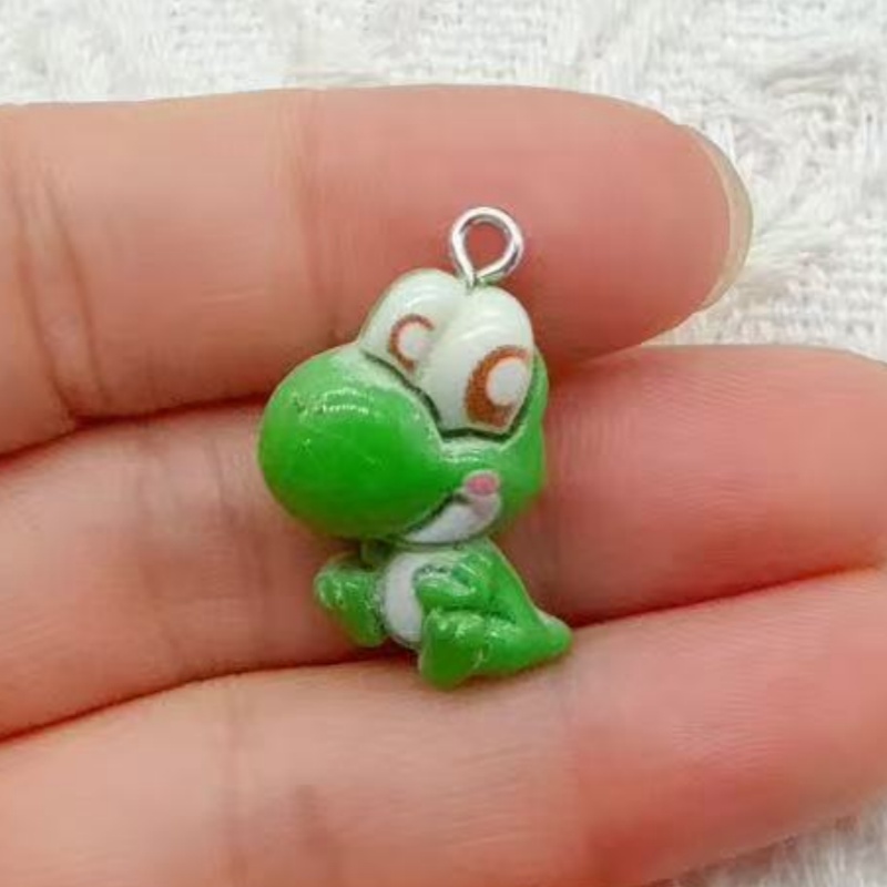 10pcs resin cartoon pendant, D - Jewelry Making Accessories ulasan dan harga