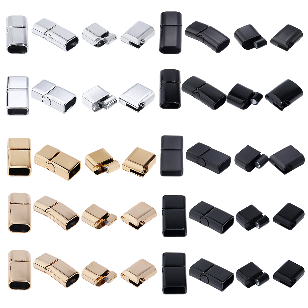 5Pcs Alloy Magnetic Clasps Rou - Jewelry Making Parts ulasan dan harga