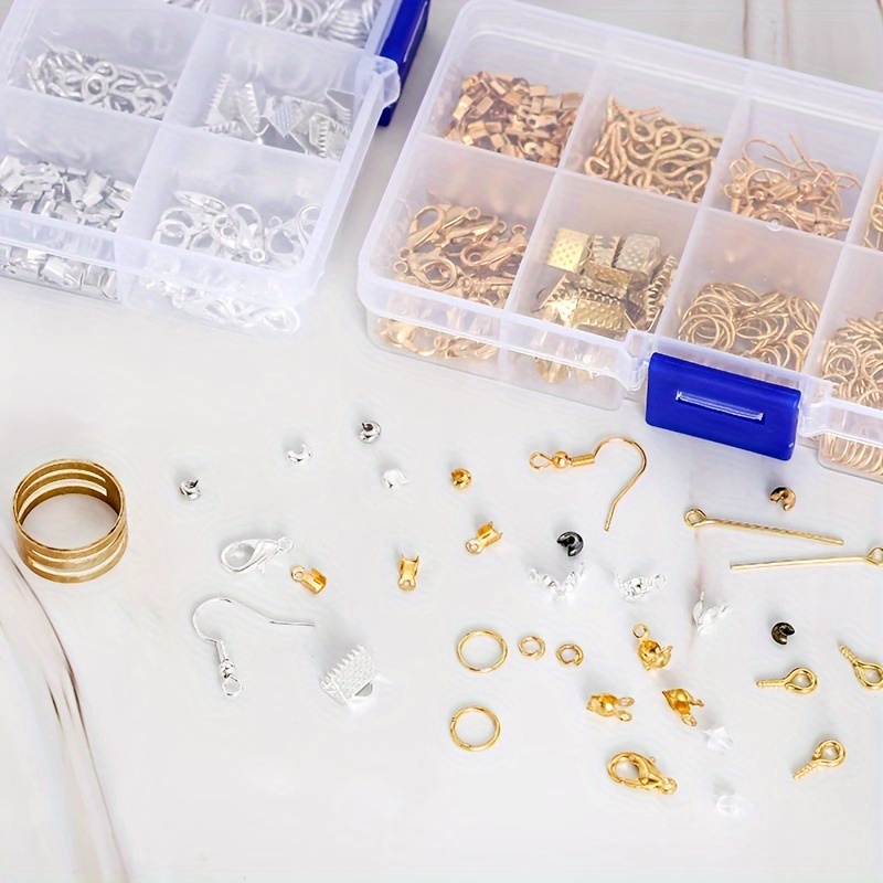 1420pcs 1box Jewelry Findings  - Jewelry Making Earring Supplies ulasan dan harga